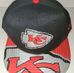 Kansas City Chiefs Snapback Hat NEW New Era Adult Adjustable NFL
